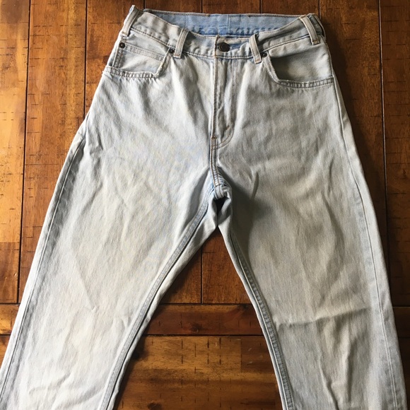 Faded light Levi Strauss original denim jean - Picture 2 of 4